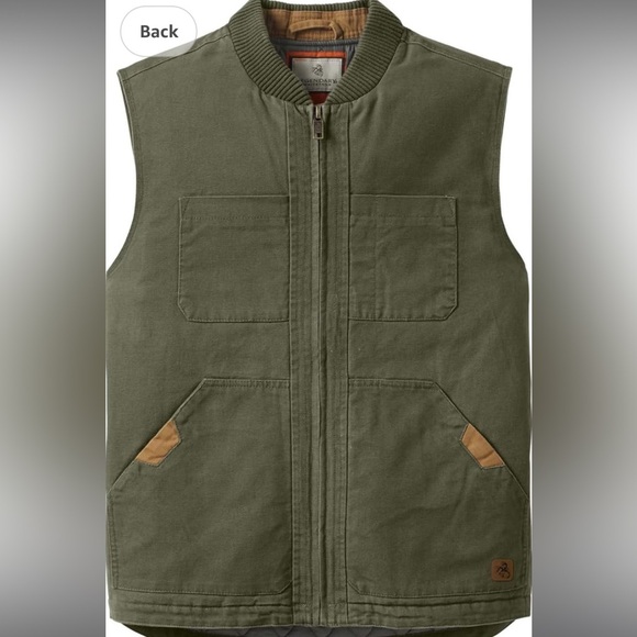 Other - Mens Canvas cross trail vest size 2XLT